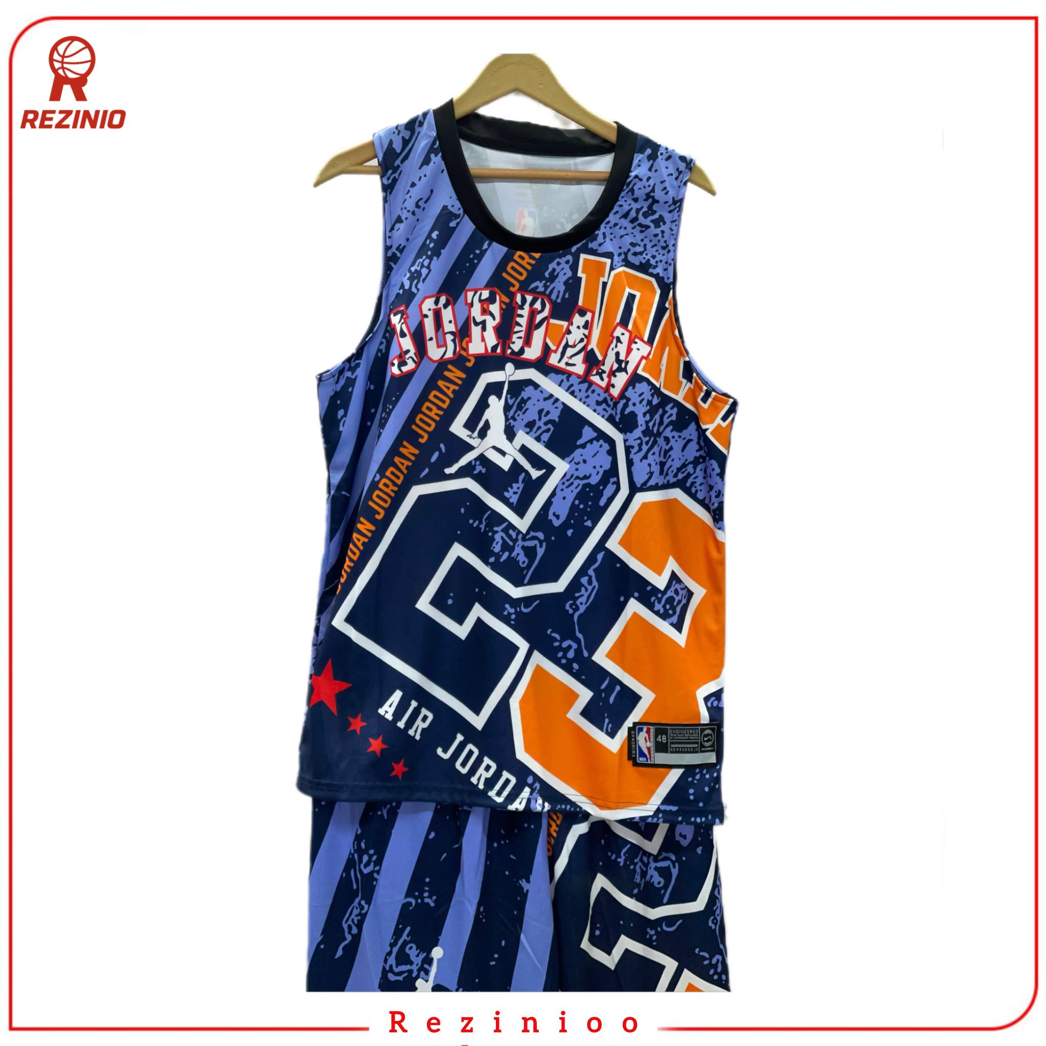 ست تاپ و شلوارک بسکتبالی طرح AIR JORDAN